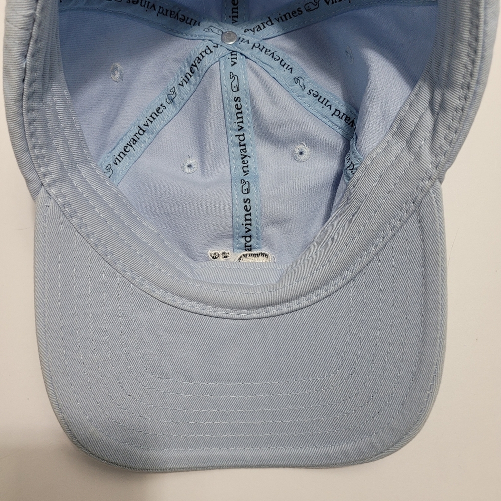 Vineyard Vines Blue Baseball Cap Classic Six-Panel Design - Picture 6 of 8